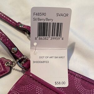 Coach Berry Clutch Wristlet